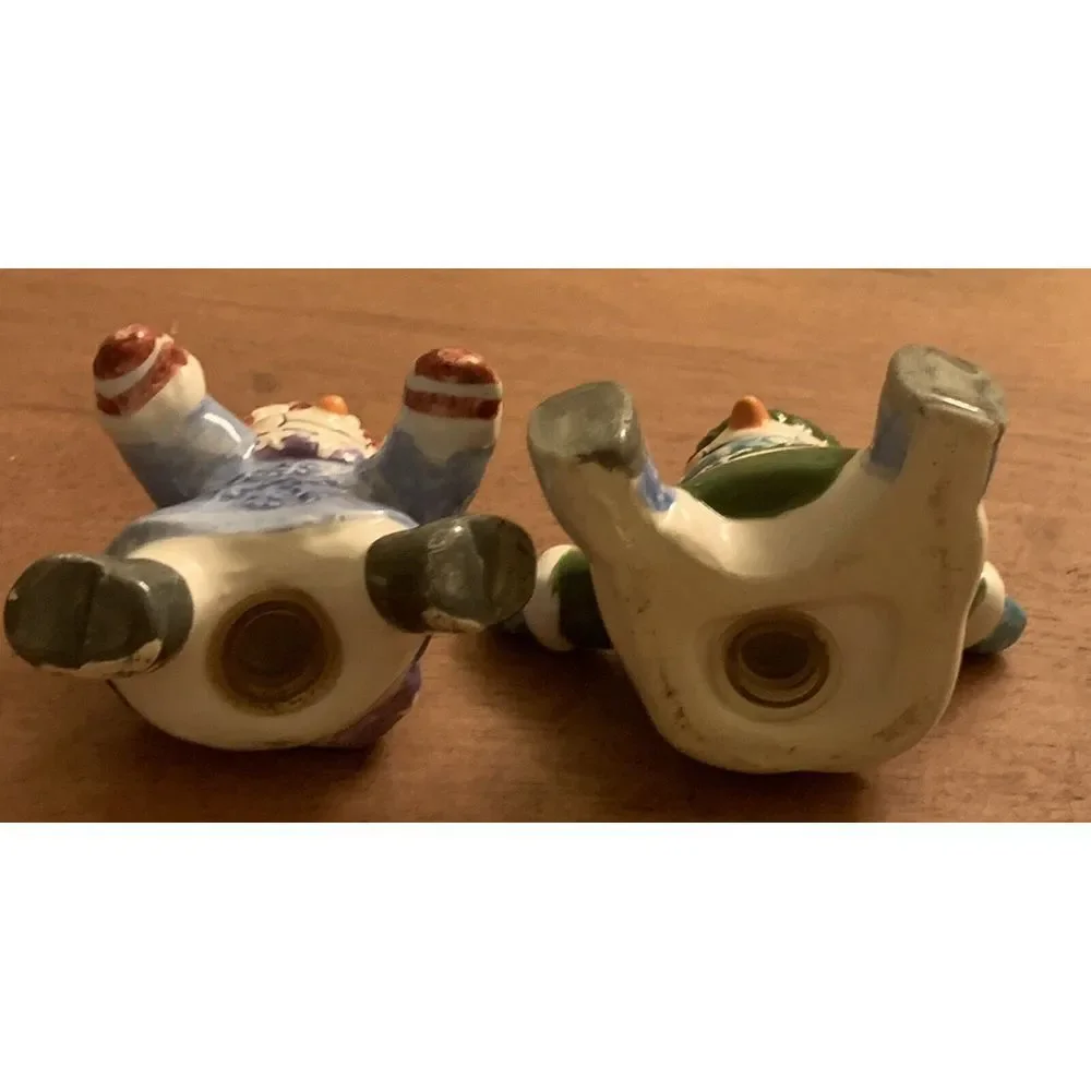 Vintage Winter‎ Snowman Salt & Pepper Shakers
